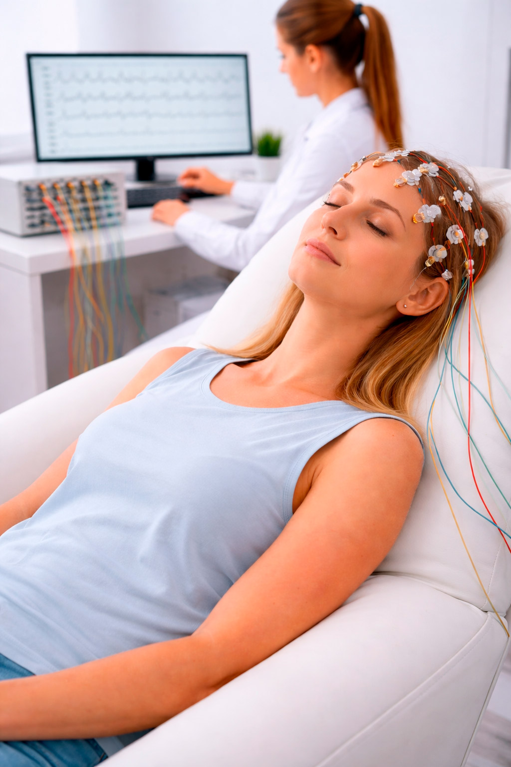 Electroencefalograma estándar estudio neurofisiológico